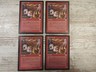 4x Cinder Wall - Weatherlight - NM - Asian - OOP MTG