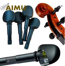 1 SET Finetune Violin Pegs Tuners, 4X Violin Machine Heads Fine tune Fiddle Peg
