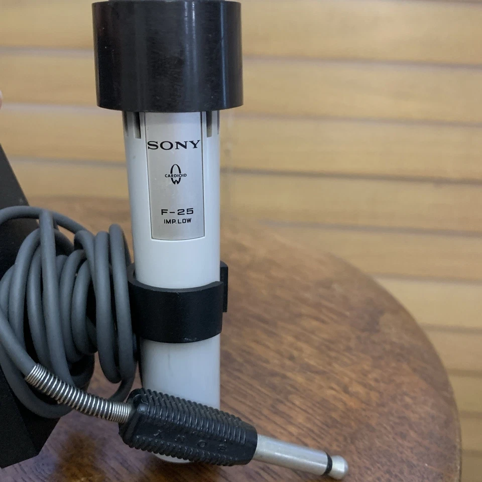 Sony F-25 Imp Low Microphone Tested Works Stand - Image 2 of 4