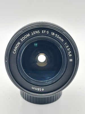 Canon EF-S 18-55mm f/3.5-5.6 III   Standard Zoom Objektiv