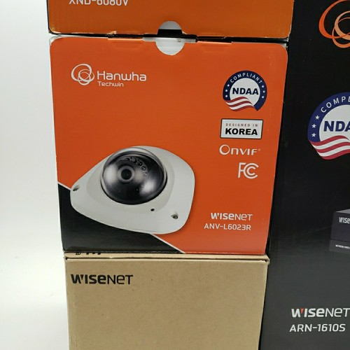Hanwha Techwin Bundle ARN-1610S Wisenet A 16CH PoE 4K NVR 4TB Recorder + 5 Cams - Picture 4 of 9