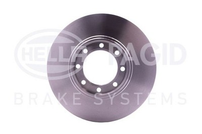 2x HELLA PAGID Bremsscheibe 8DD 355 117-481 für IVECO DAILY 4 6 5 Bus 26L11 60C5