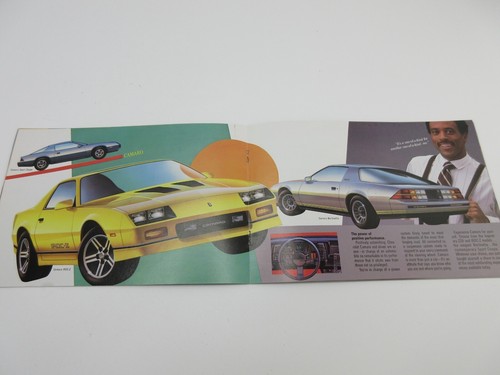 1985 Chevy Brochure - Corvette, Camaro, Celebrity, Cavalier, Monte, Caprice, etc - Picture 5 of 10