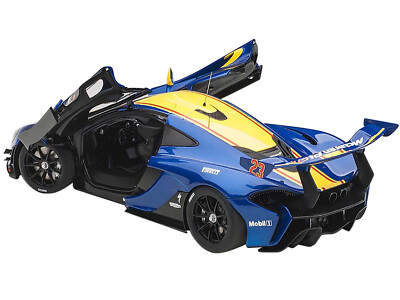 オートアート 1/18 McLaren P1 GTR #23 McLaren P1 GTR #23 Metallic Blue w/ Yellow Stripe 1/18 by