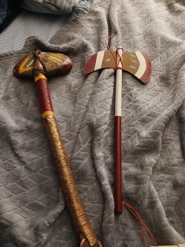 Native American Style Stone Tomahawk