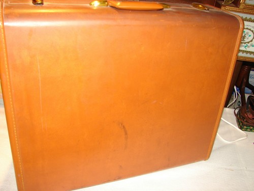 Vintage Samsonite Shwayder Brown 24" Hard Case Suitcase NO KEY Denver Detroit - Picture 4 of 10