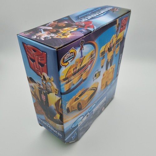 Bumblebee Transformers Earthspark Spinchanger Action Figure Robot by Hasbro - Picture 7 of 8