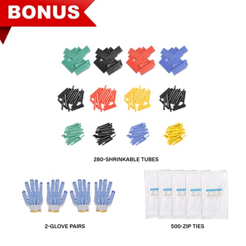 MasterSpec 1180pcs Tool Box Trolley Tool Set Portable Tool Kit DIY Hand Tool Set - Picture 6 of 12