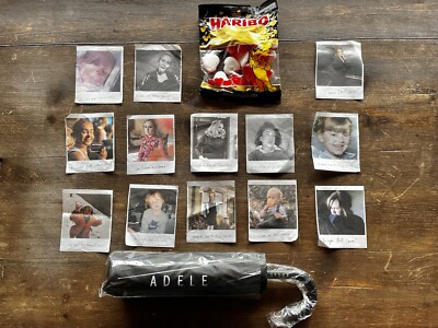 ADELE  MUNICH 2024 EXCLUSIVE SET MEMORABILIA: UMBRELLA, CANDYS AND PHOTOS