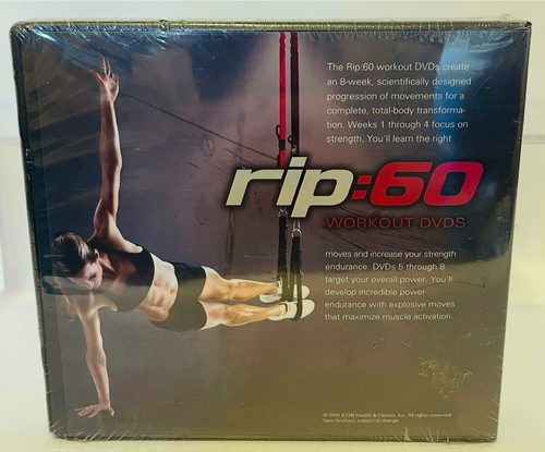 RIP:60 Advanced Training System 2011 Workout 8 DVD Set New Sealed - Picture 3 of 4