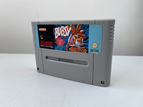 Bubsy in Claws Encounters of the Furred Kind For Super Nintendo / SNES
