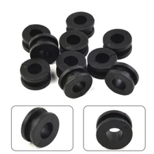 10 Pcs  Motorcycle Rubber Grommet Mount Set Side Cover Fender For Honda
