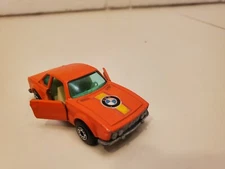 MATCHBOX ORANGE BMW No 45 LESNEY SUPERFAST Diecast Vintage 70s Toy 1976