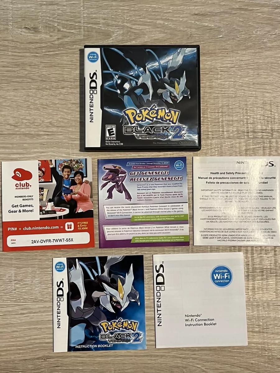 Pokémon Black Version, Nintendo DS, Jogos