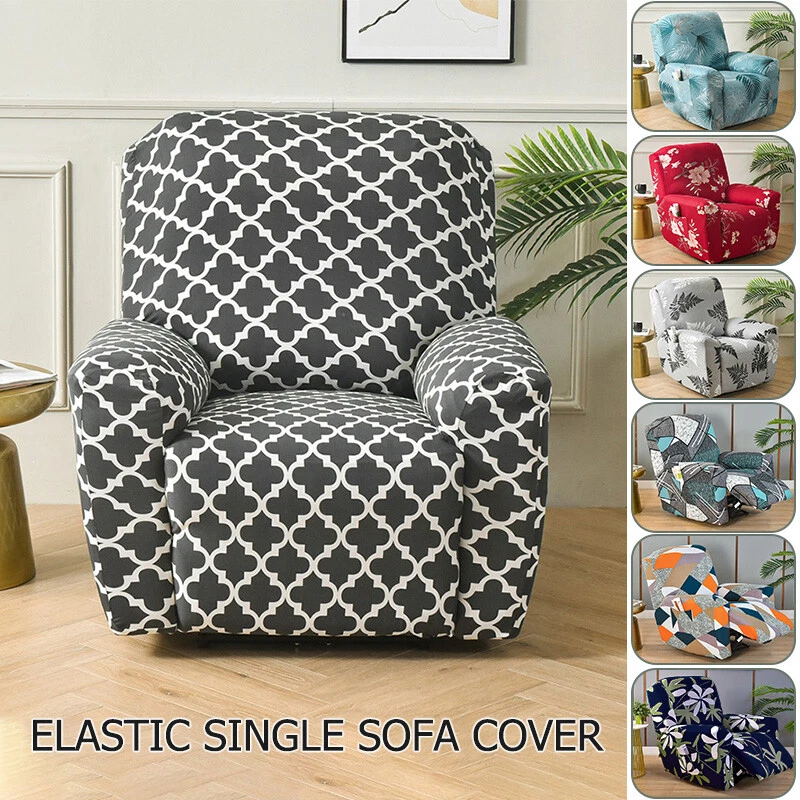 Elastic Streth Slipcover Recliner Chair Covers Sofa Cover Creative Color  Pattern