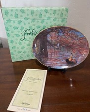 Ellenshaw Winnie The Pooh Seasons 'Autumn Comes to the Wood' Collectors Plate