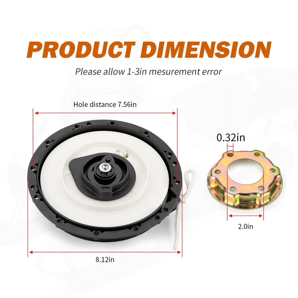 Recoil Rewind Starter & Starter Puller Kit for Ski-Doo Summit 600 700 800 800R X - Image 4 of 4