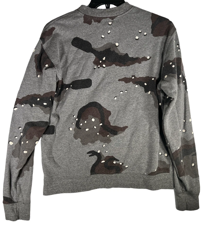 ROOK Era de Nueva Raza Talla Mediana Tiburón Calavera Gris Sudadera Bolsillos Foto 4 de 4