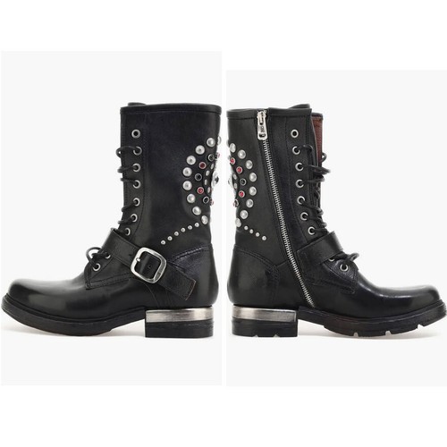 Botas de combate A.S.98 Austin para mujer adornadas talla EU39/US8.5-9 - Imagen 3 de 18