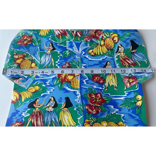 Set of 4 JCPenney Home Collection Paradise Cove Hawaiian Shirts Vinyl Placemats - Picture 8 of 12