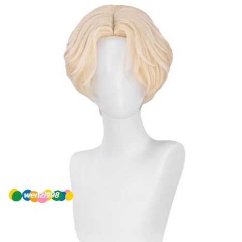Anime ALIEN STAGE LUKA Cosplay Wig Headwear Roleplaying Ivan Cos Hair New - Picture 5 of 5