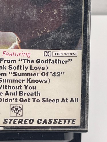 Johnny Mathis The First Time Ever (I Saw Your Face) 1972 Columbia Cassette Rare - Picture 4 of 10
