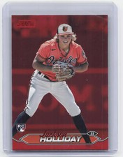 2024 Topps Stadium Club #211 Jackson Holliday Red Foil RC