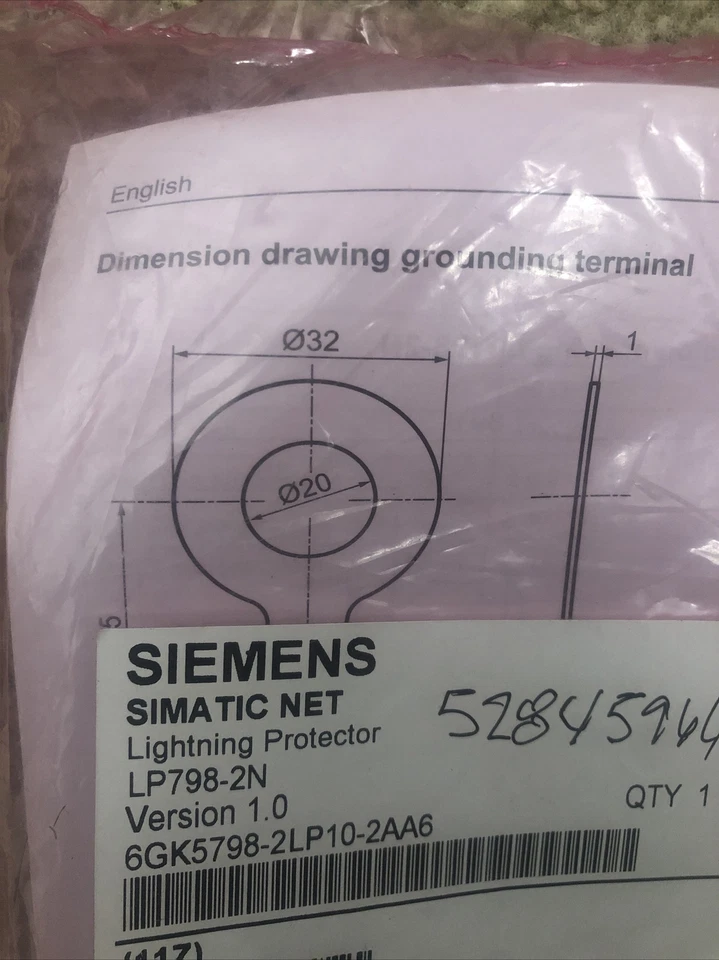 Siemens Simatic Lightning Protector 6GK5798-2LP10-2AA6  LP798-2N - Image 4 of 4