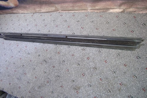Trim Cadillac SRX Chrome Upper Door Molding Felt Left Rear oem 2004-2009 L2 - Picture 4 of 7