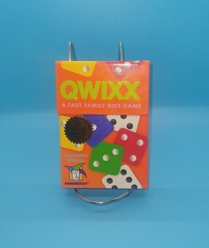 Qwixx A Fast Family Dice Game Gamewright Board Game COMPLETE Great Shape