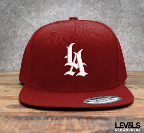 LA TATTOO STYLE SNAPBACK BASEBALL CAP LOS ANGELES CHICANO STYLE LA LOW RIDER - Picture 5 of 14