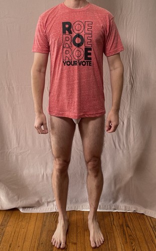 Camiseta Roe Roe Your Vote Roja Brezo Unisex Talla M Manga Corta Cuello Redondo - Imagen 4 de 13