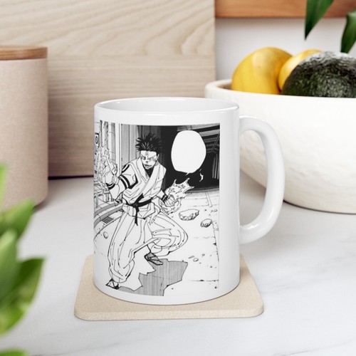 Gojo vs Sukuna Jujutsu Kaisen Manga Anime Keramiktasse 11 Unzen - Bild 8 von 13