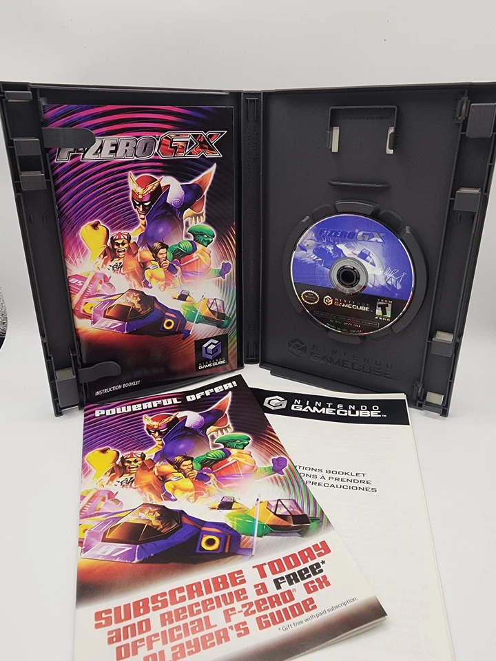 F-Zero GX - Nintendo GameCube - CIB - Complete with Manual & Inserts - Image 3 of 4