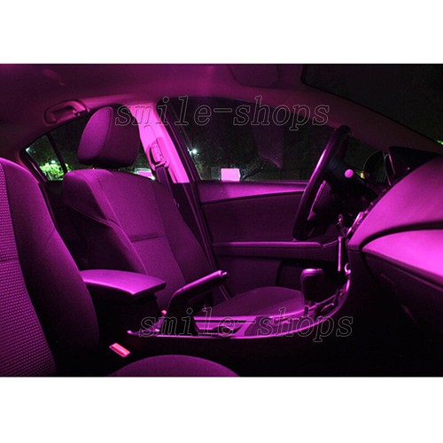 12pcs Pink/Purple LED Interior Lights Package Fit For 2006-2012 Lexus IS250 IS35 - Bild 6 von 9
