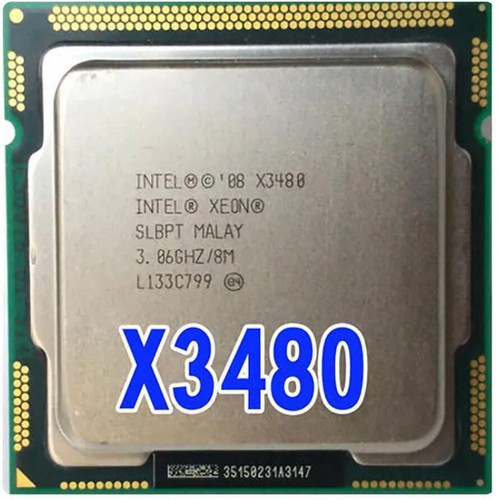 Intel Xeon X3430 X3440 X3450 X3460 X3470 X 3480 LGA1156 CPU - Picture 7 of 12