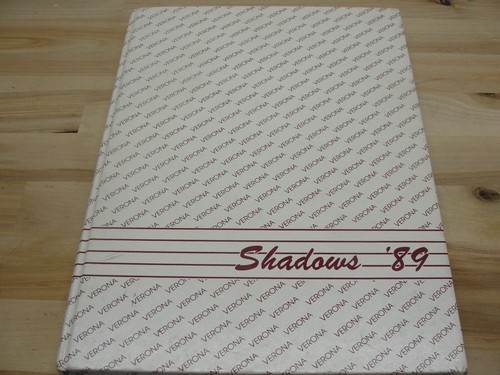 1989 VERONA NEW JERSEY HIGH SCHOOL YEARBOOK "SHADOWS"