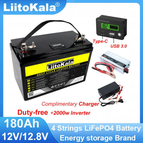 Wholesale 280ah Battery 12V Lithium Iron Phosphate Batteries Car 14.6V Charger - Picture 12 of 39