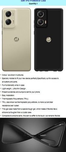 2in1 Premium Screen Protector TPU Case f Motorola Moto G Stylus 5G 2024 XT2419-1 - 第 5/5 張圖片