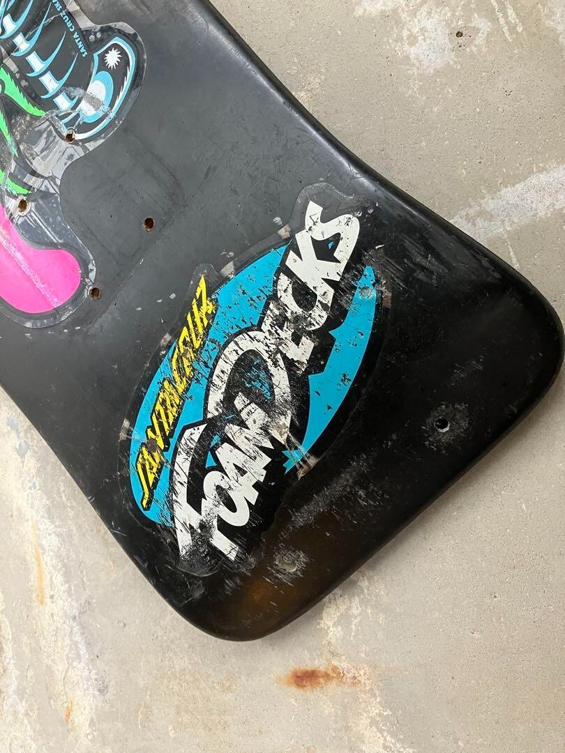 【当時物】SANTACRUZ FOAM DECKS オールドスクール デッキ 当時物】SANTACRUZ FOAM DECKS オールドスクール デッキ