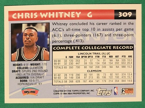 1993-94 Topps Basketball **PICK YOUR CARD / FINISH YOUR SET** NRMT - Picture 208 of 376