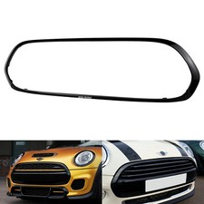 Für MINI F55 F56 F57 Rahmen Ziergitter Blende Front Kühlergrill Schwarz Glänzend
