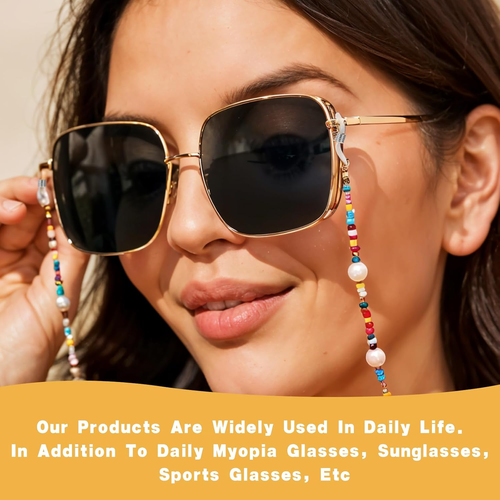 40Pcs Eyeglass Chain Connector, Glass Holders for Women Eyeglasses Sunglasses St - Picture 5 of 12