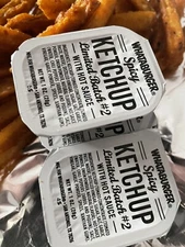 [3 Pack] Whataburger Spicy Ketchup Limited Batch #2 with Hot Sauce Unreleased