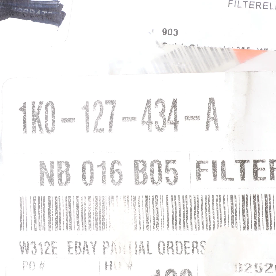Filtro de combustible Jetta 1K0-127-434-A nuevo original VW Volkswagen 2005-2006 2009-2015 Foto 4 de 4