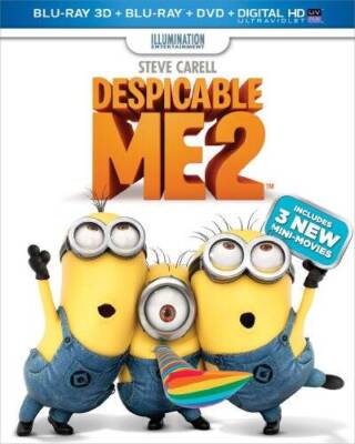 Despicable Me 2 Blu-ray - Blu-ray - GOOD