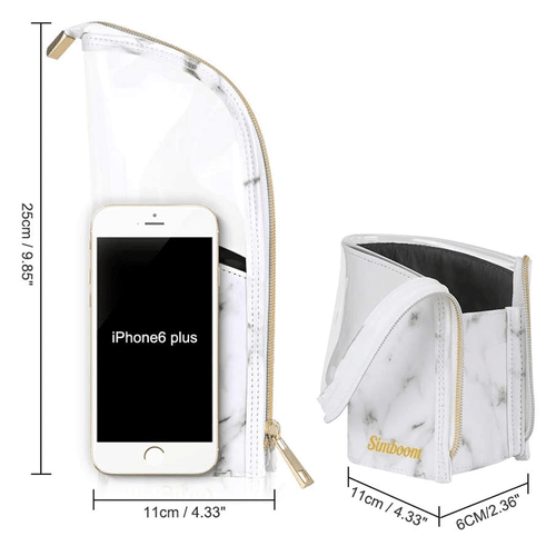 Clear Backpack PVC Transparent Bags Travel School Bag Rucksack Security Unisex - Picture 19 of 27