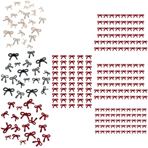 Damen Mädchen Nailart 3D Nailart Design Schleife Trendy 3 Packungen 50 Teile/Pack 150 Teile - Bild 6 von 31