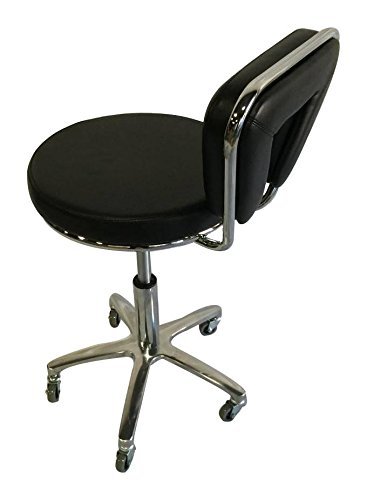 Black Stool Equipment Medical Chair Facial Beauty Salon Spa Tattoo - Picture 5 of 5