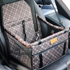 Durable Waterproof Dog Travel Bag with Mesh Design and Foldable Blanket Mat